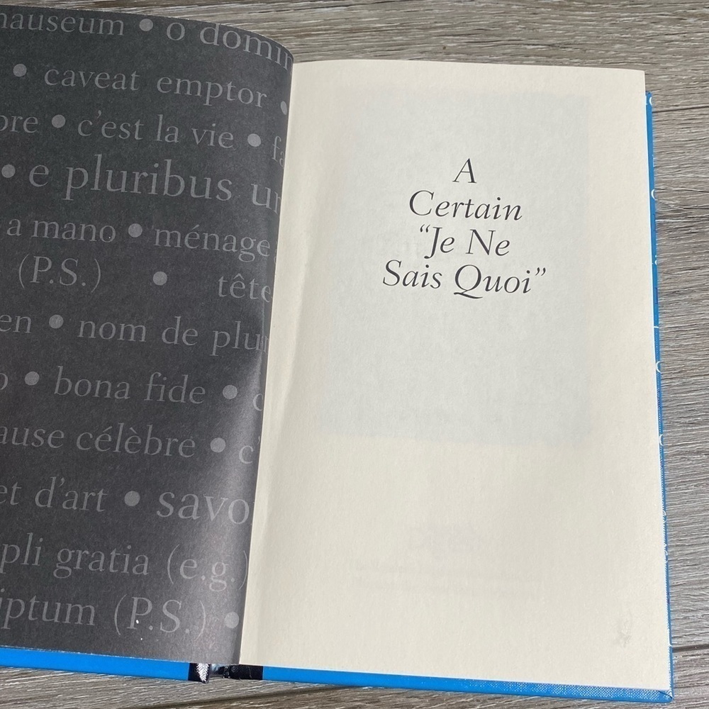 A Certain Je Ne Sais Quoi: The Origin of Foreign Words Used in English - GOOD - Picture 3 of 7
